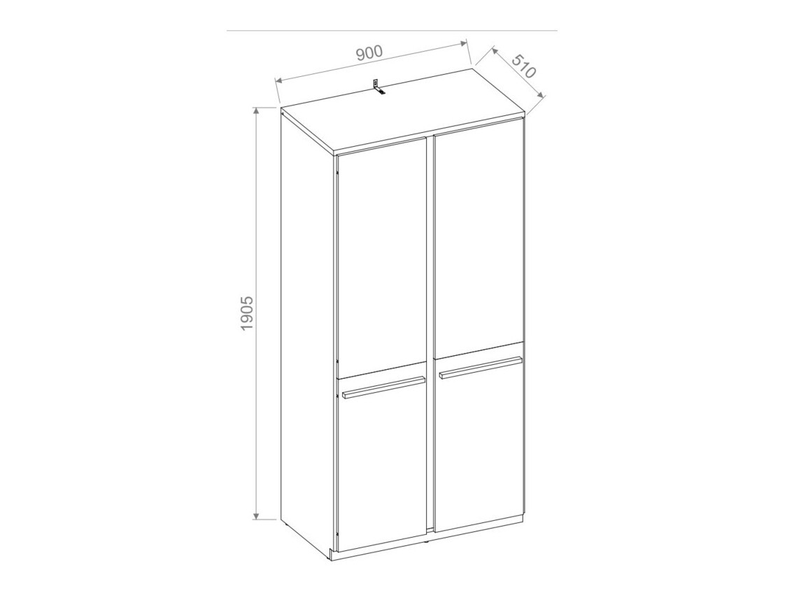 Kledingkast Felfera 101