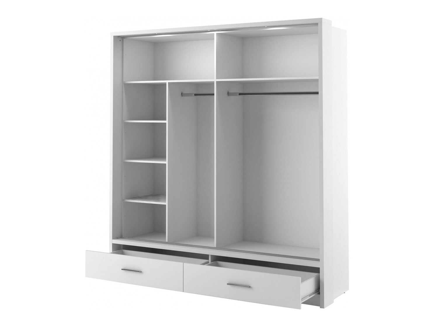 Kledingkast Fresno 104 (Wit)