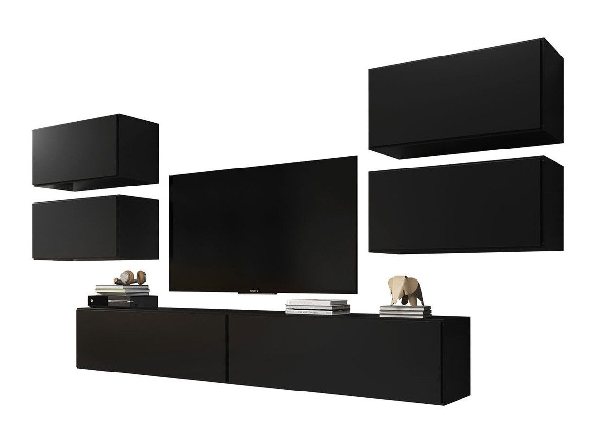 Woonkamerset Corbele 107 (Zwart)