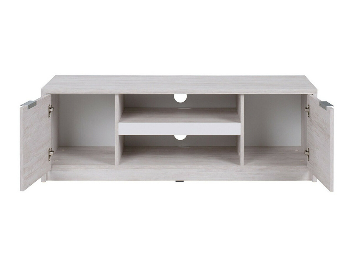 Woonkamerset Fivelbo 117 (Klooster eik + Glanzend zwart)