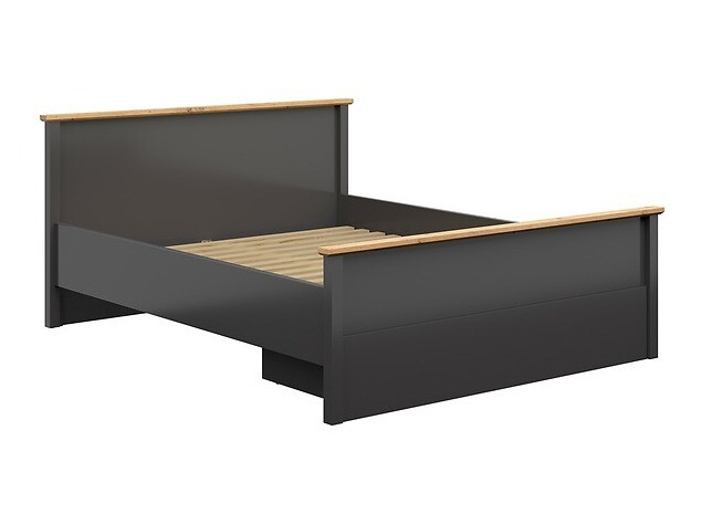 Bed Sordoro 110 (Grafiet + Artisan eiken)