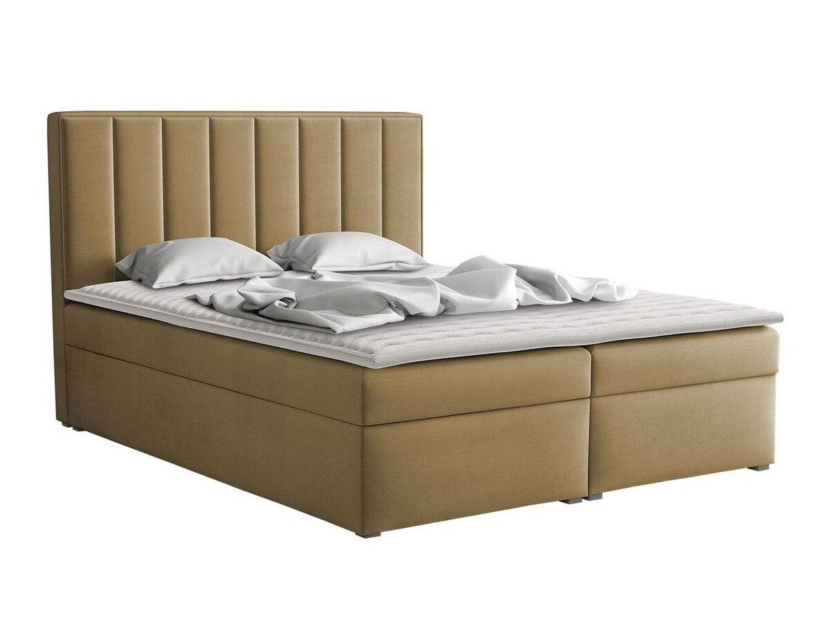 Boxspring Pomona 116 (Magic fluweel 2206)