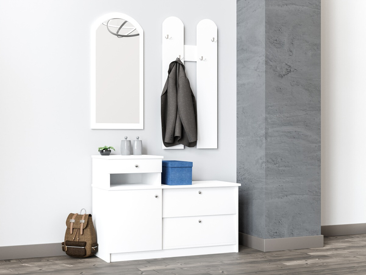 Gangmeubelset Murrieta 117 (Wit)