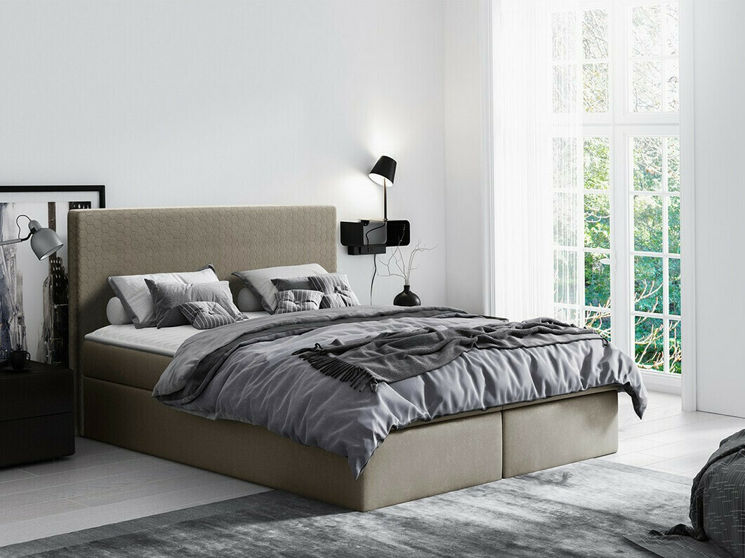 Boxspring Baltimore 126 (Velluto 3)