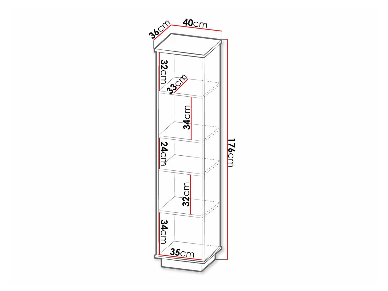 Boekenkast Tenodeu 109
