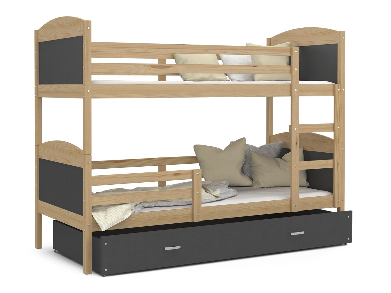 Stapelbed Aurora 102 (Grenen)