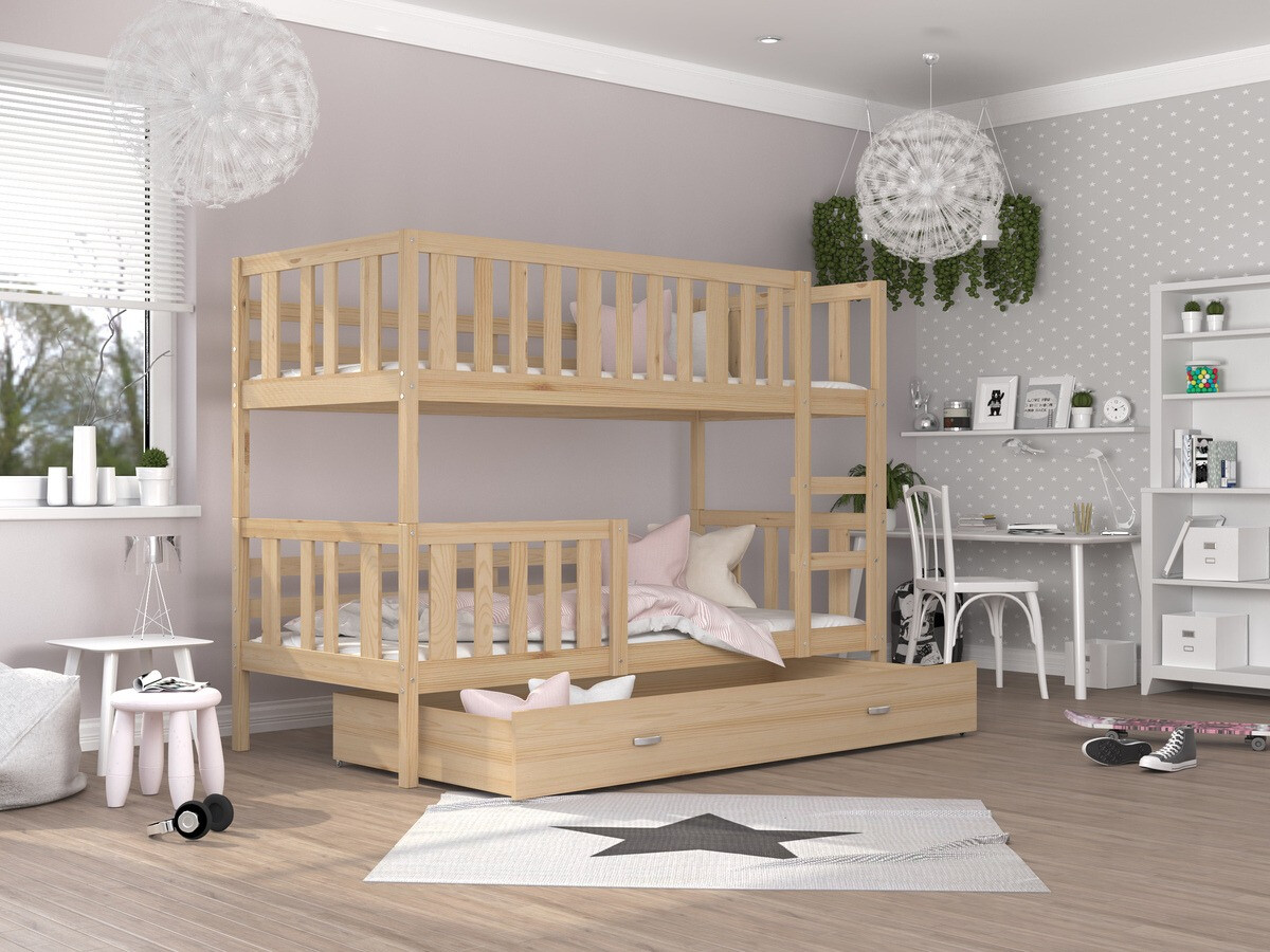 Stapelbed Aurora 147 (Grenen)