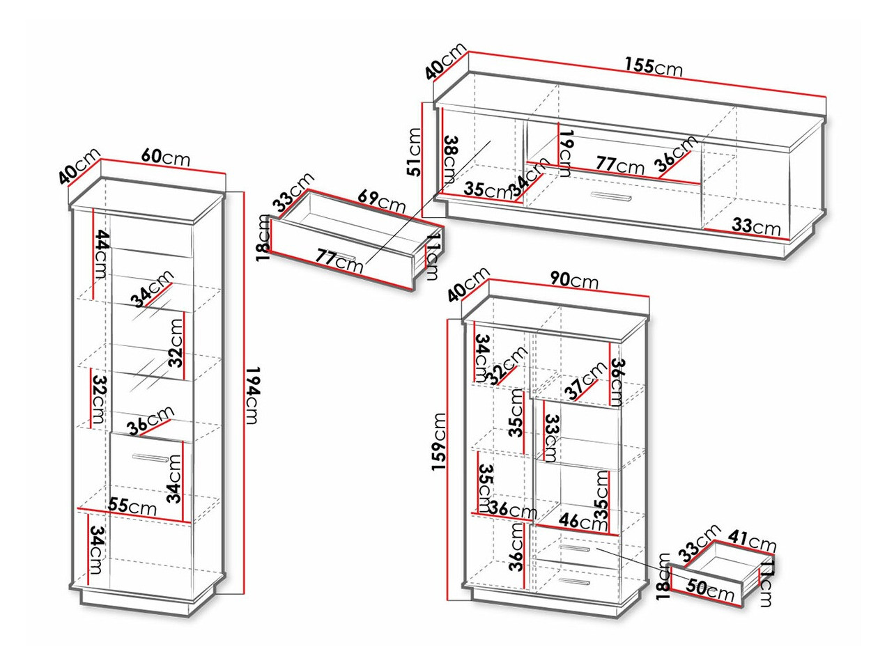 Woonkamerset Tenodeu 114
