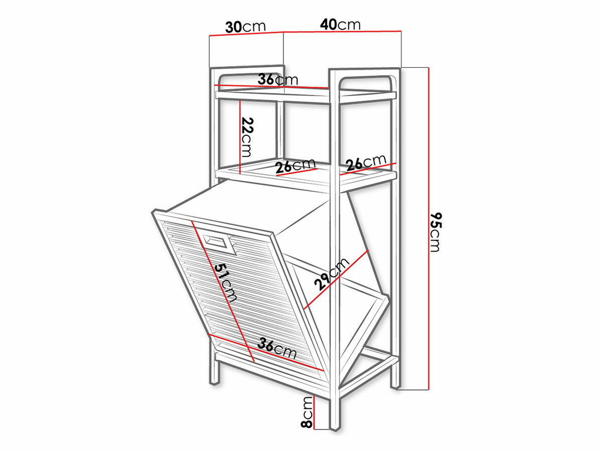 Plank voor de badkamer Richardson 115
