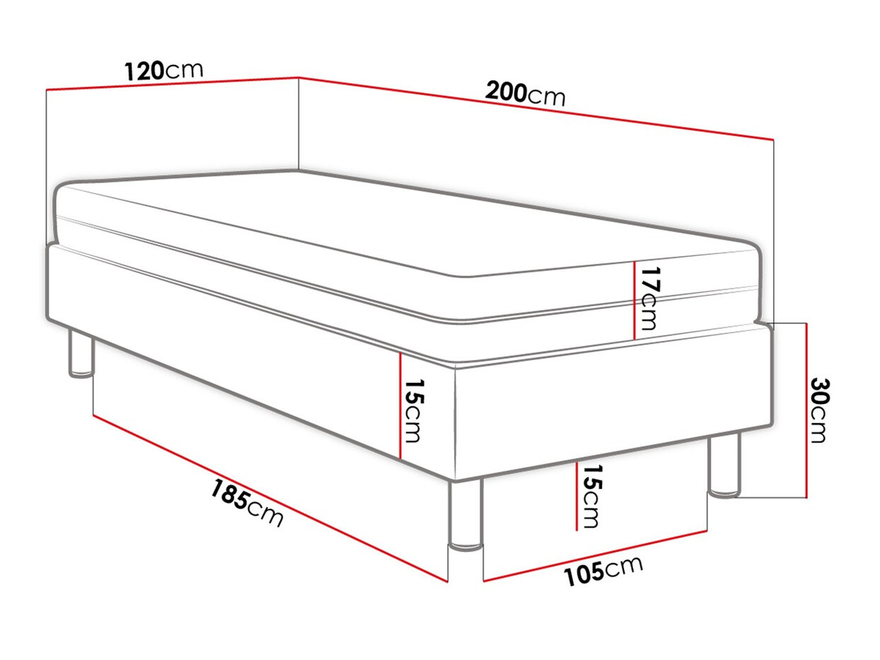 Boxspring Logan 101 (Manila 09)