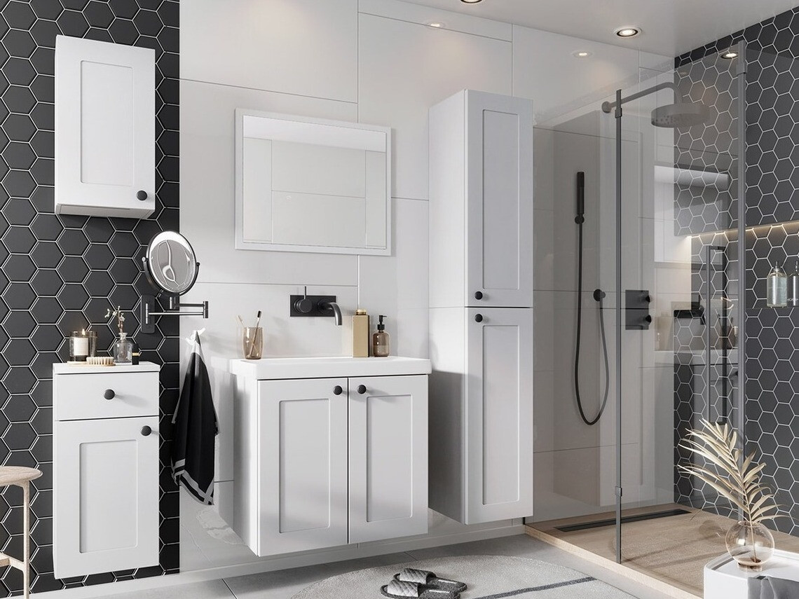 Badkamerset Trenton 123 (Wit)