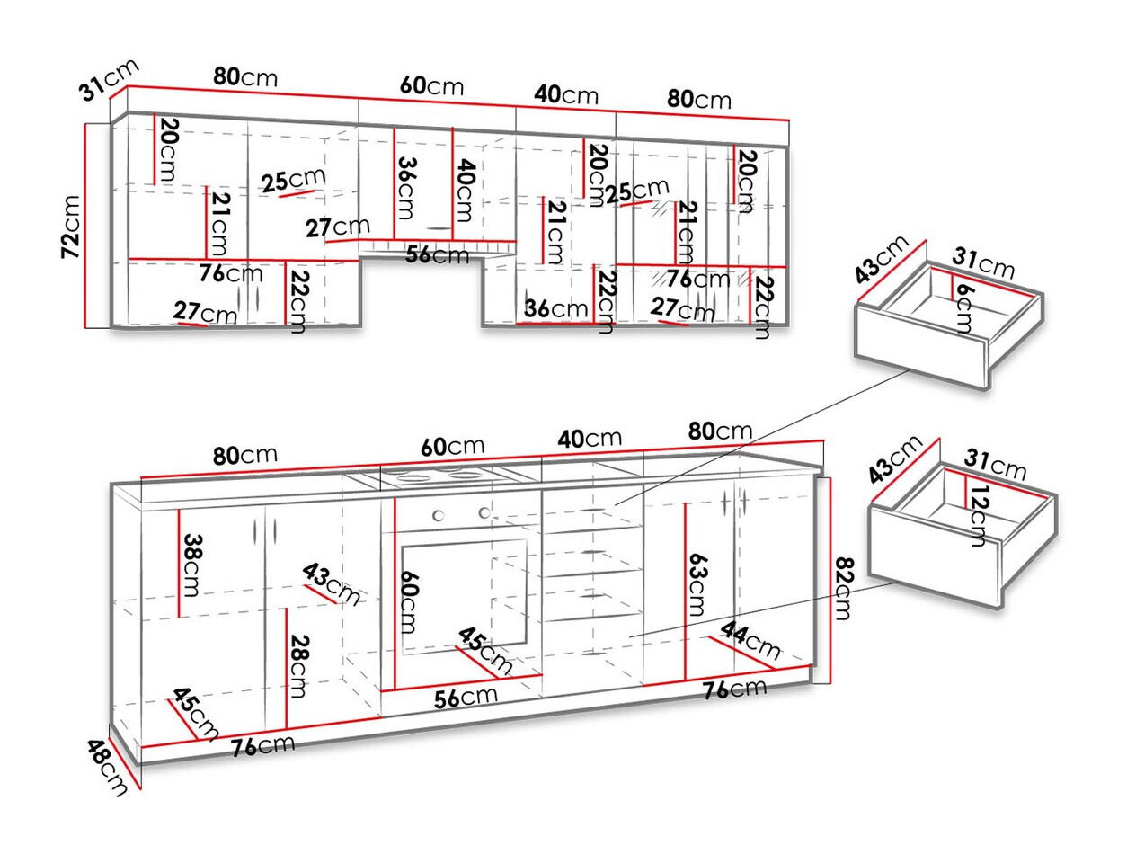 Keukenset Tucson 166