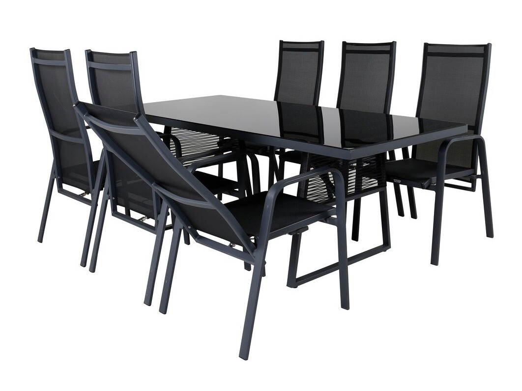 Tafel en stoelen set Dallas 1044
