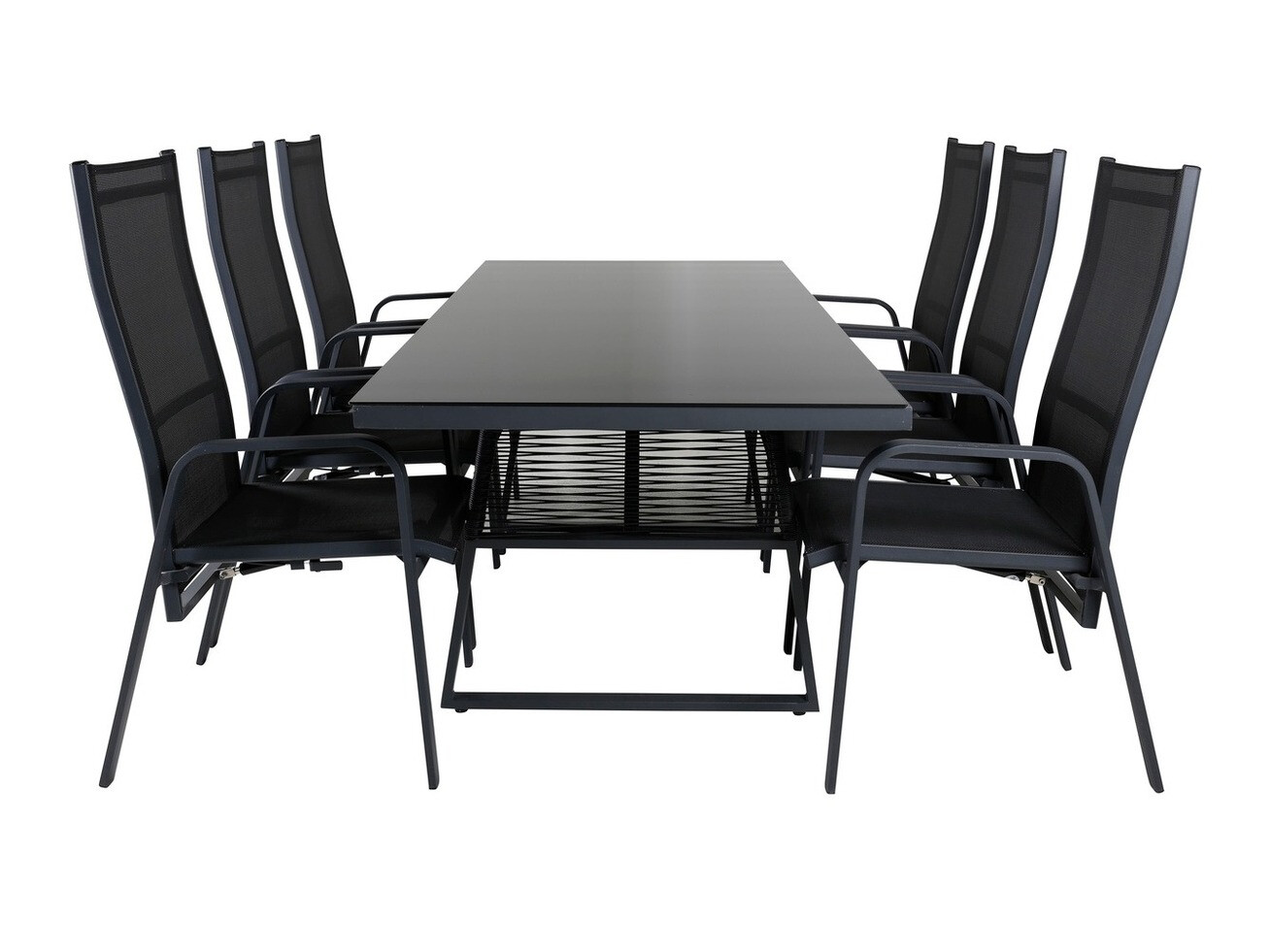 Tafel en stoelen set Dallas 1044