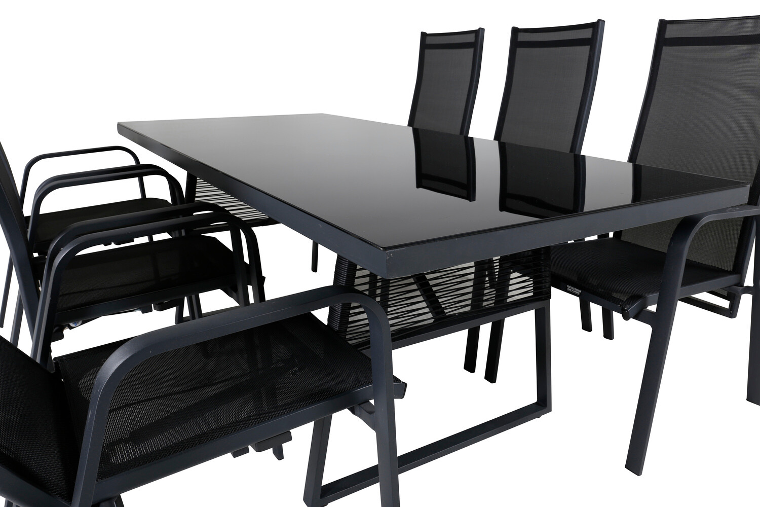 Tafel en stoelen set Dallas 1044