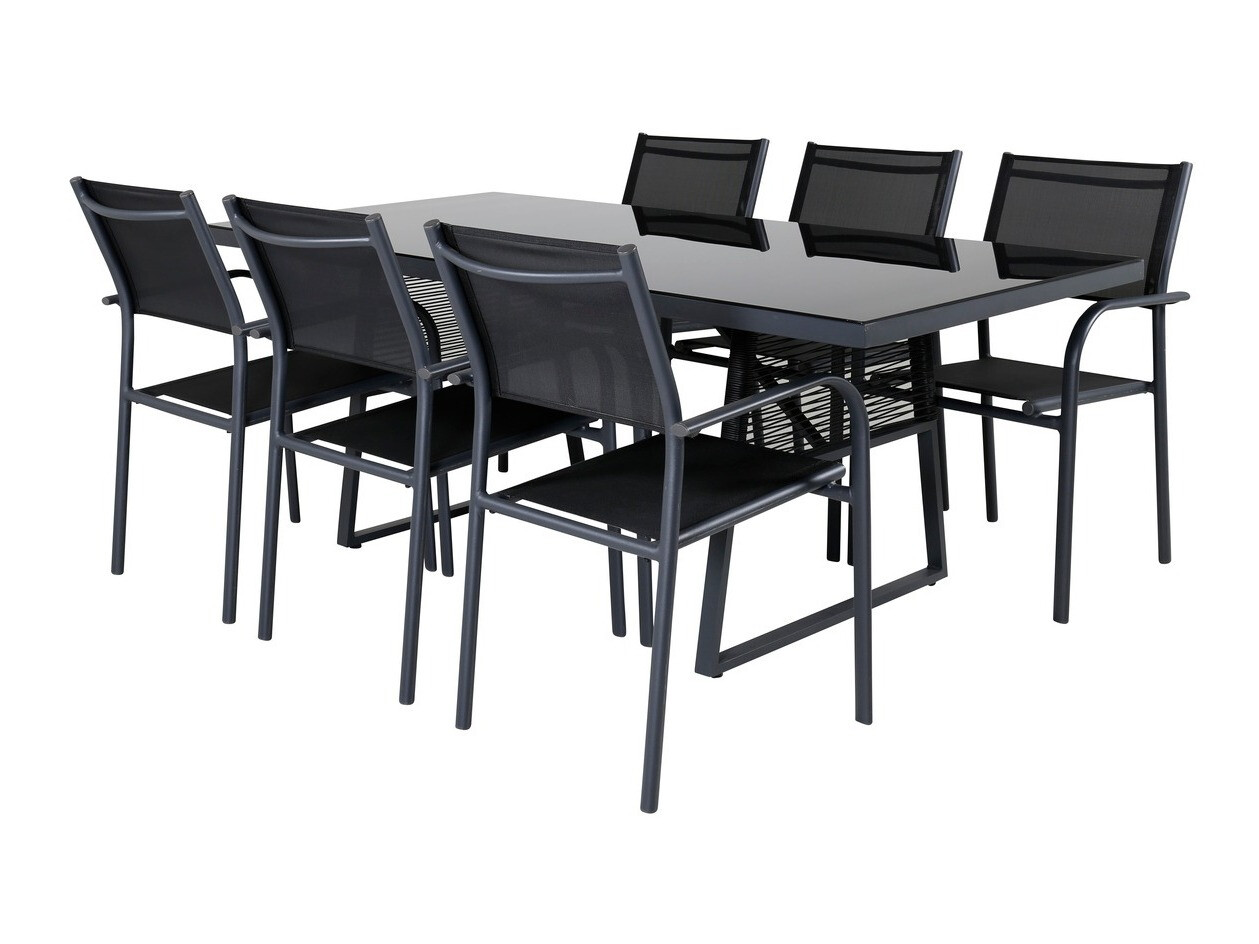 Tafel en stoelen set Dallas 1048