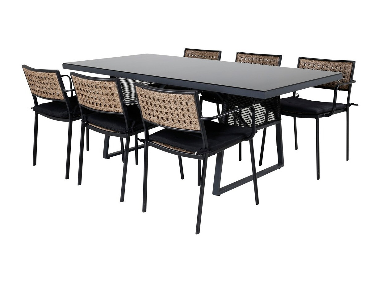 Tafel en stoelen set Dallas 1049