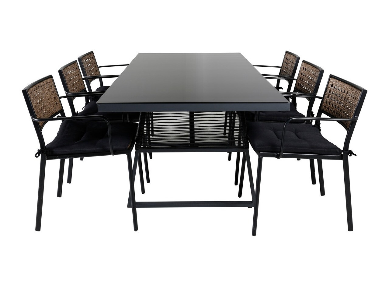 Tafel en stoelen set Dallas 1049