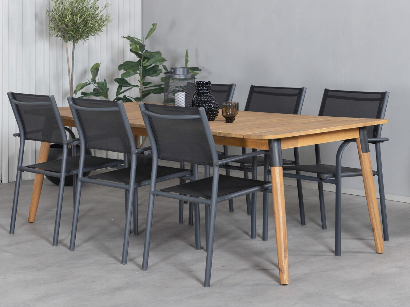 Tafel en stoelen set Dallas 2876