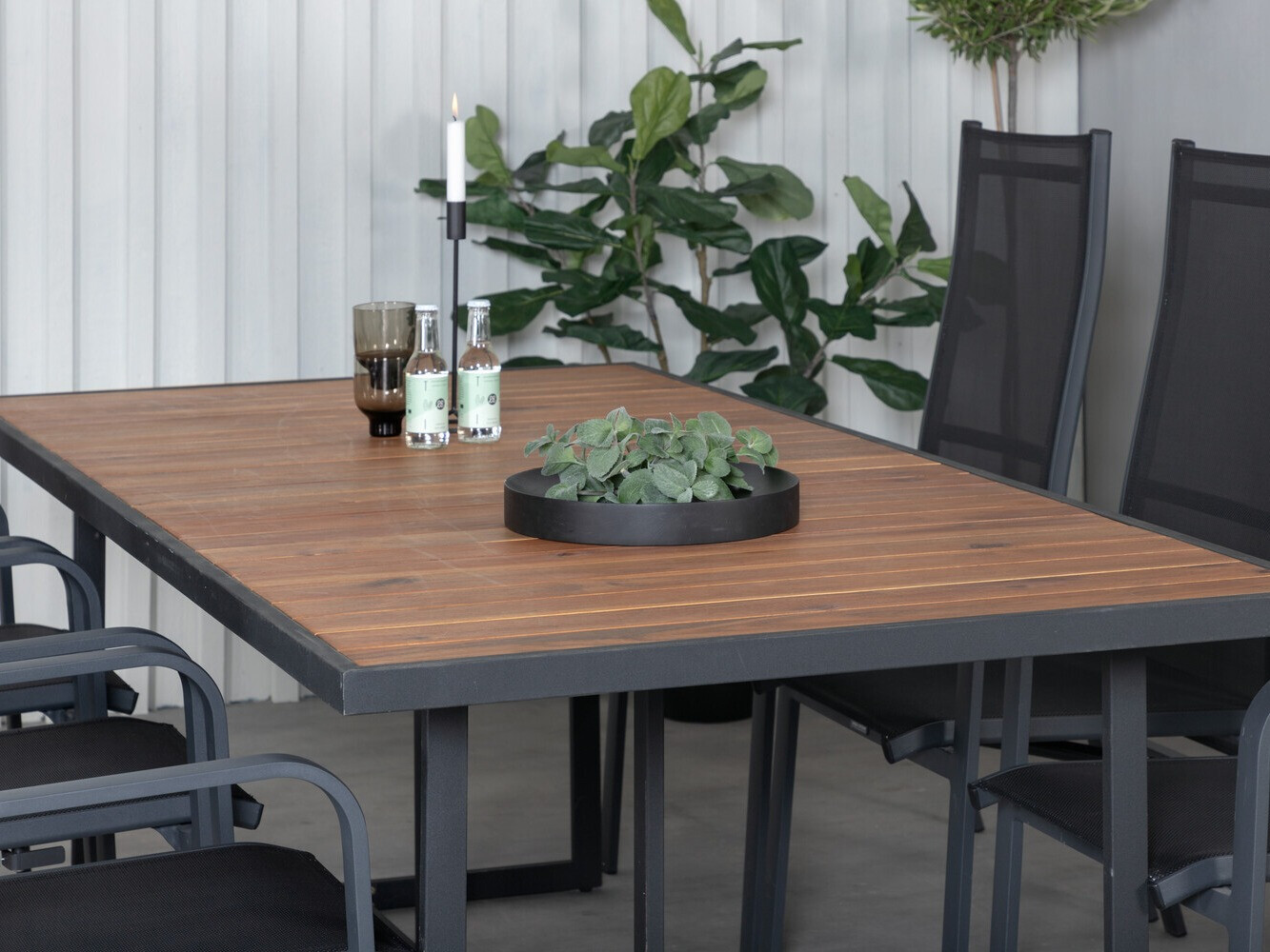 Tafel en stoelen set Dallas 2908