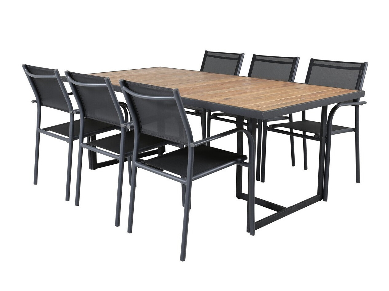 Tafel en stoelen set Dallas 2916