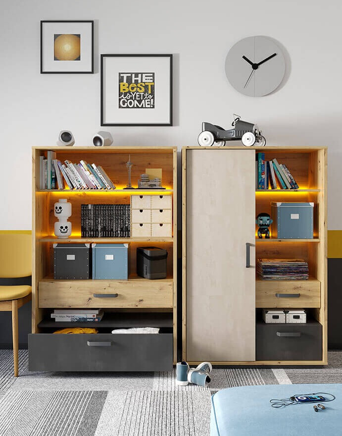 Boekenkast Orlveno 122