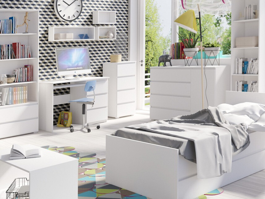 Ladekast Cirdora 104 (Wit)