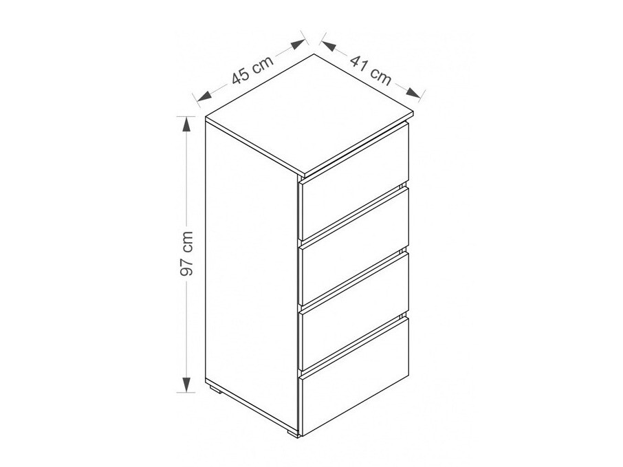 Ladekast Cirdora 106 (Sonoma eik)