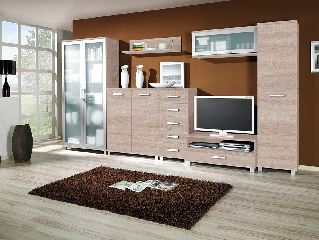 Ladekast Cirevau 124 (Sonoma eik)