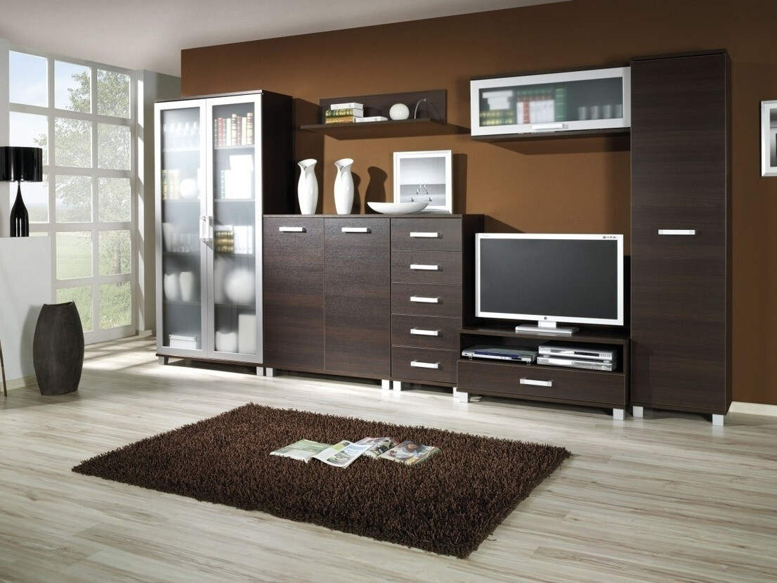 Ladekast Cirevau 124 (Wengé)