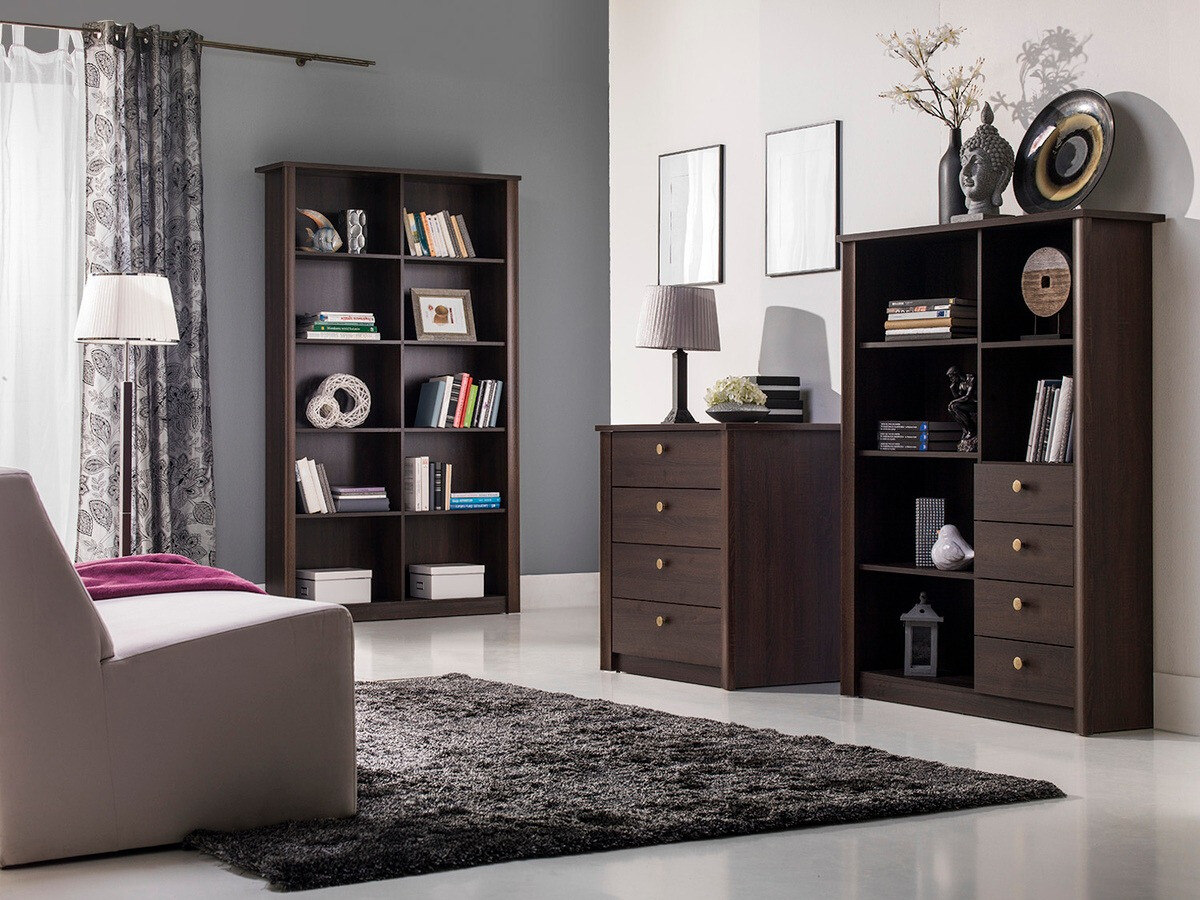 Ladekast Elialo 122 (Donker Sonoma eik)