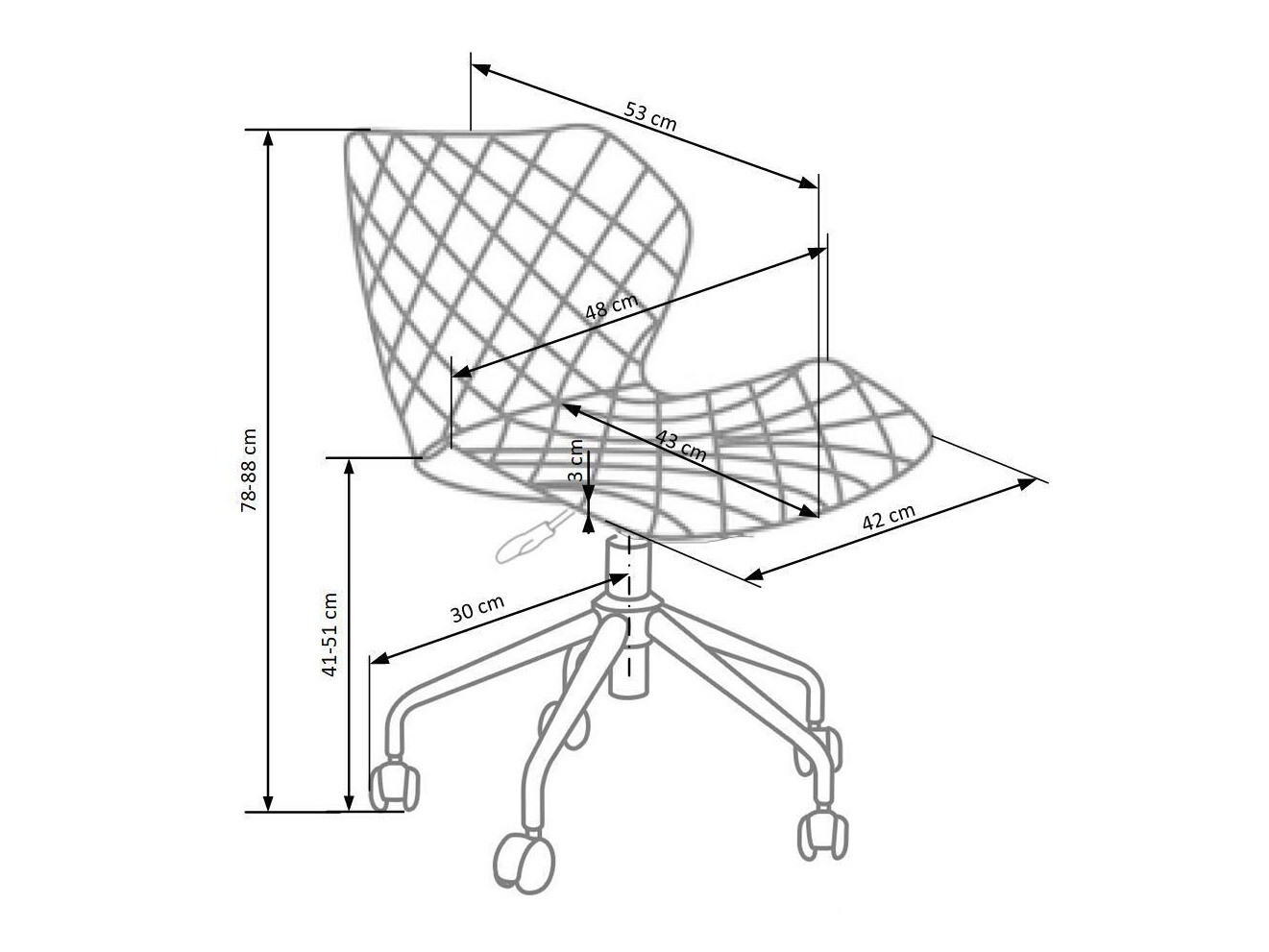 Kinderstoel Houston 324 (Grijs)