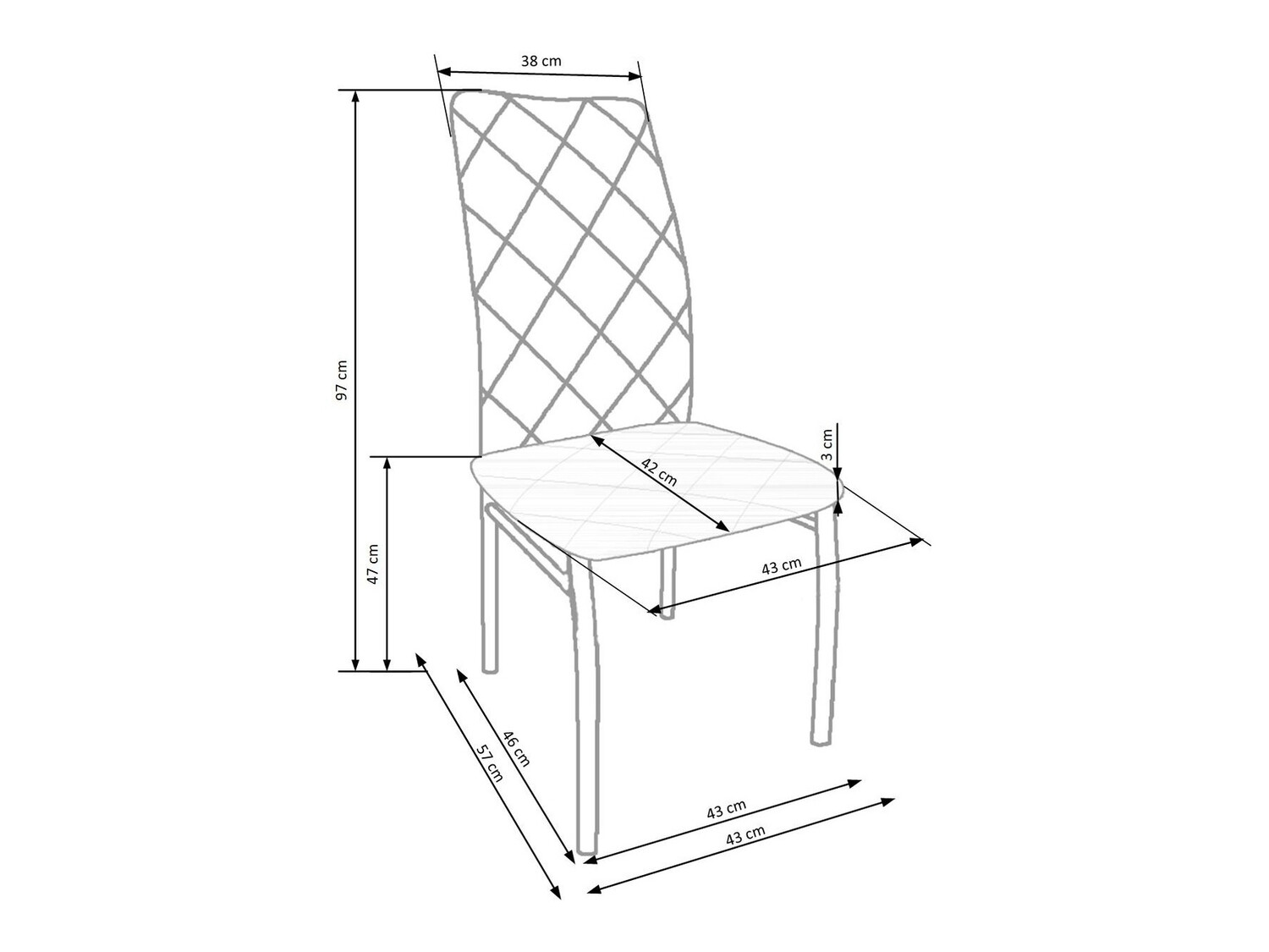 Stoel Houston 525 (Beige)