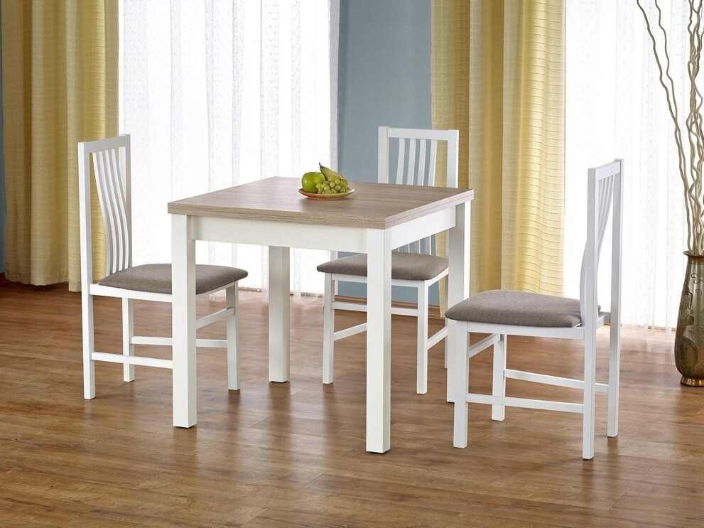 Tafel Houston 224 (Sonoma eik + Wit)
