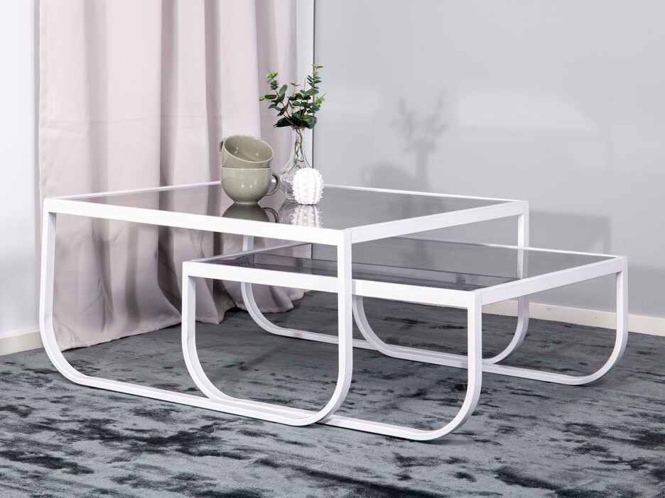Salontafel set Dallas 220 (Wit)