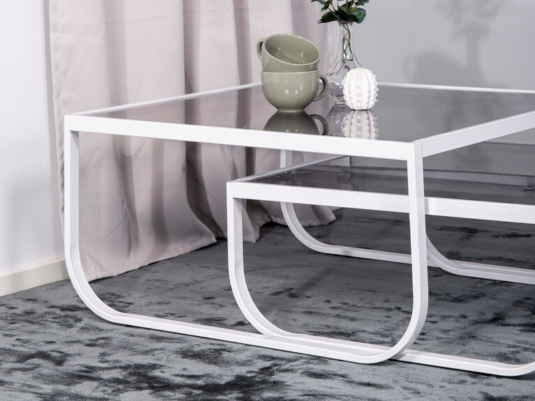 Salontafel set Dallas 220 (Wit)