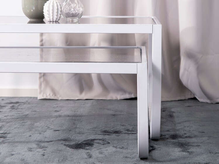 Salontafel set Dallas 220 (Wit)