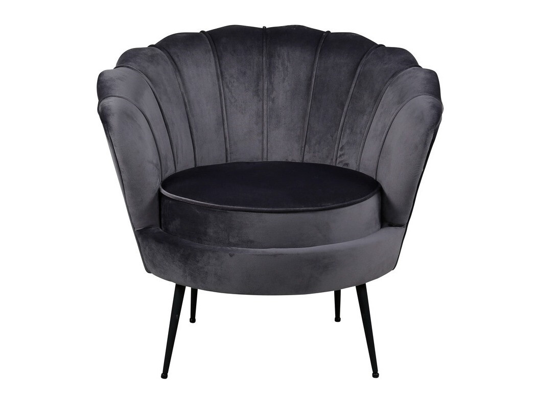 Fauteuil Dallas 1705 (Donkergrijs + Zwart)