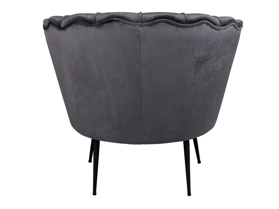 Fauteuil Dallas 1705 (Donkergrijs + Zwart)