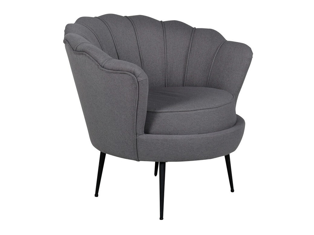 Fauteuil Dallas 1705 (Grijs + Zwart)