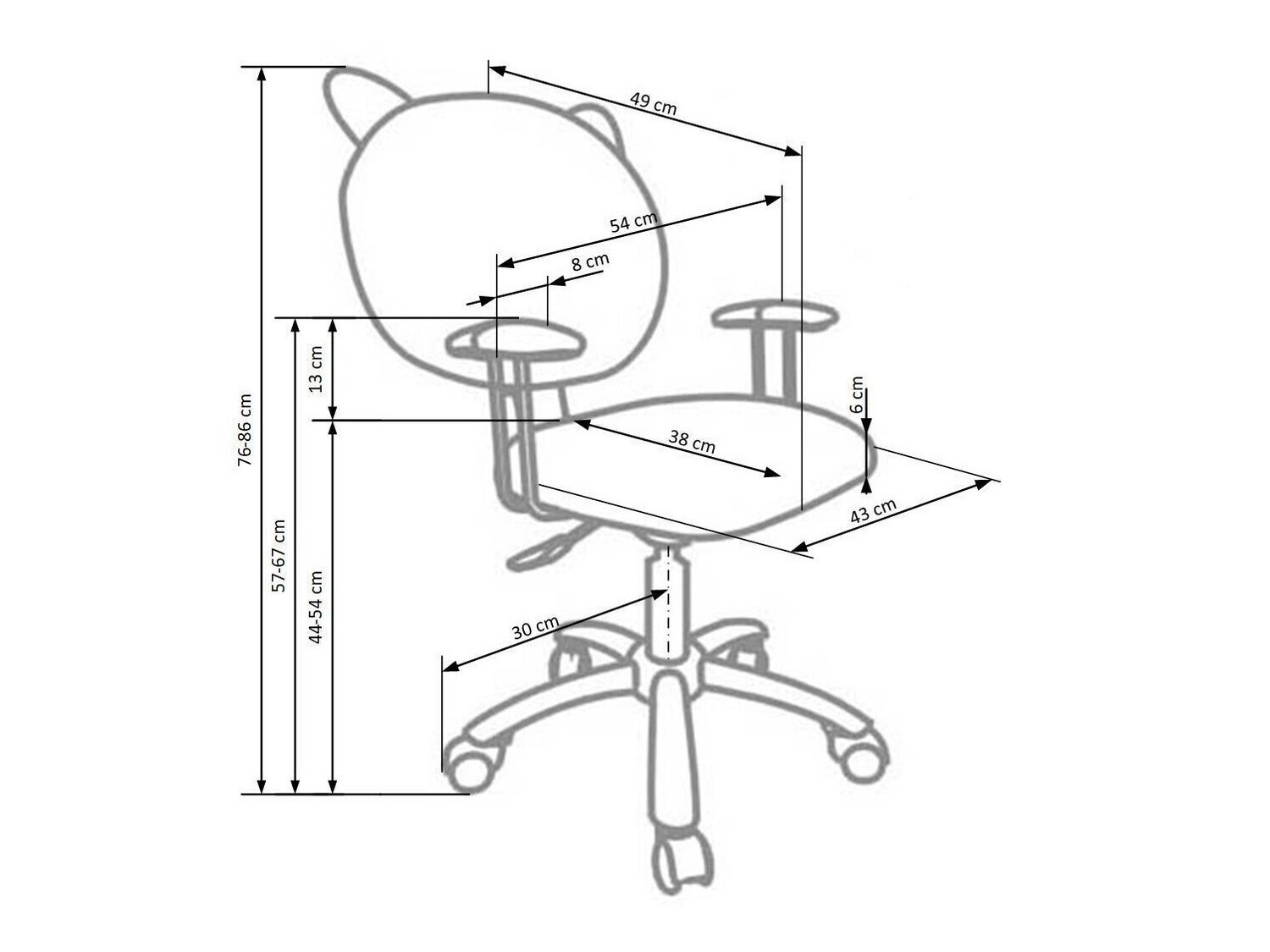 Kinderstoel Houston 103