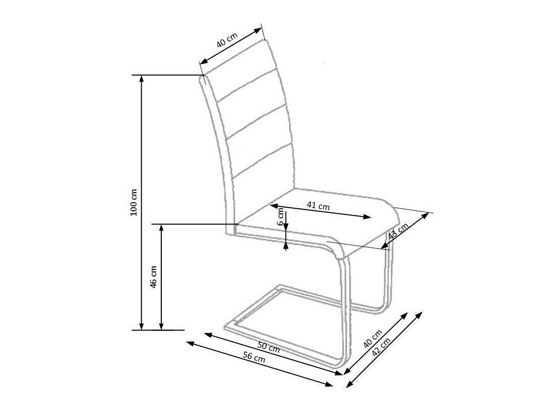 Stoel Houston 165 (Cappuccino)