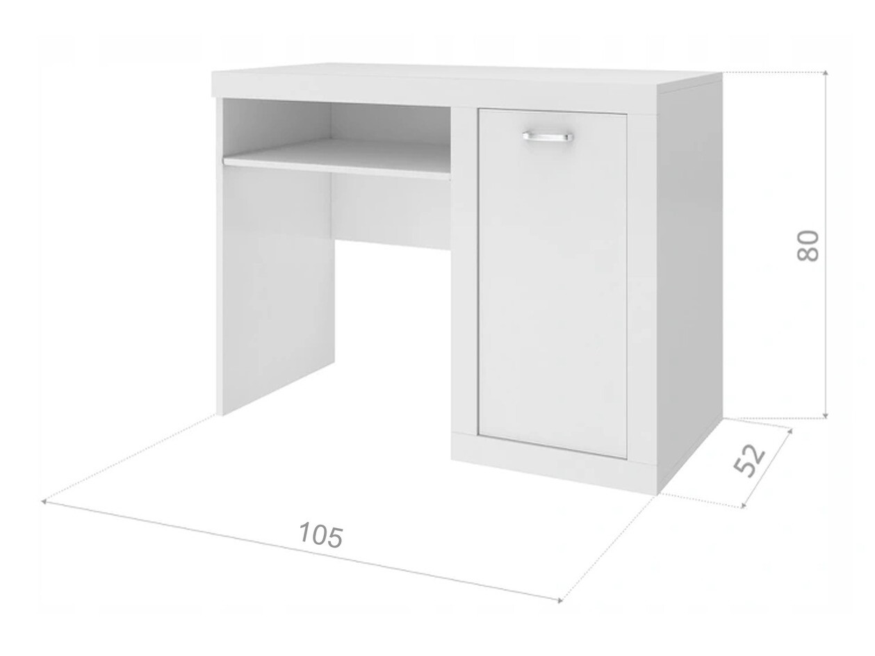 Bureau Tentive 102 (Wit)