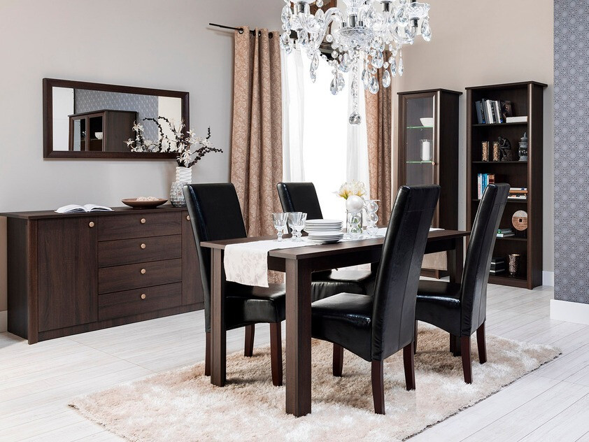 Tafel Elialo 125 (Donker Sonoma eik)