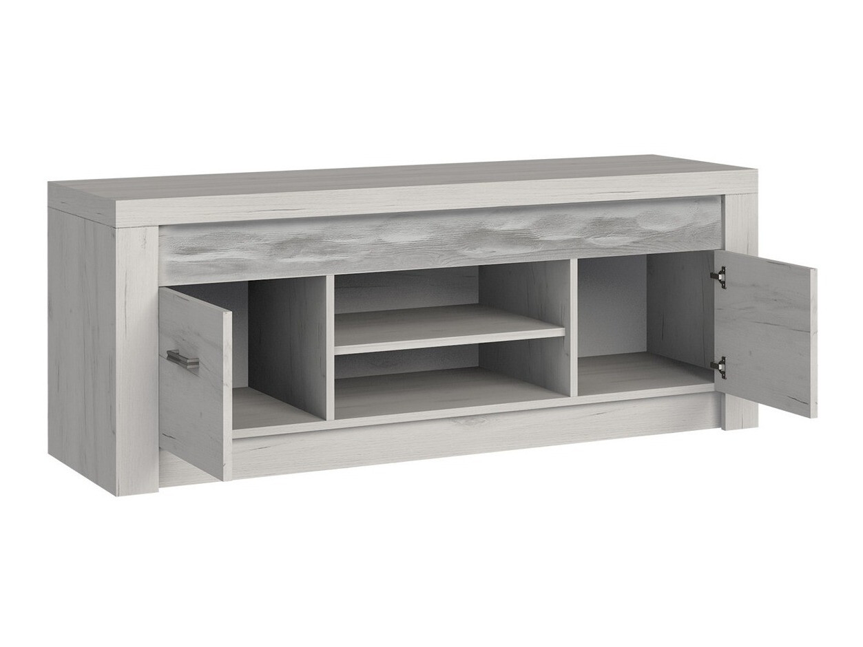 TV-meubel Serfeno 106 (Donker essen)