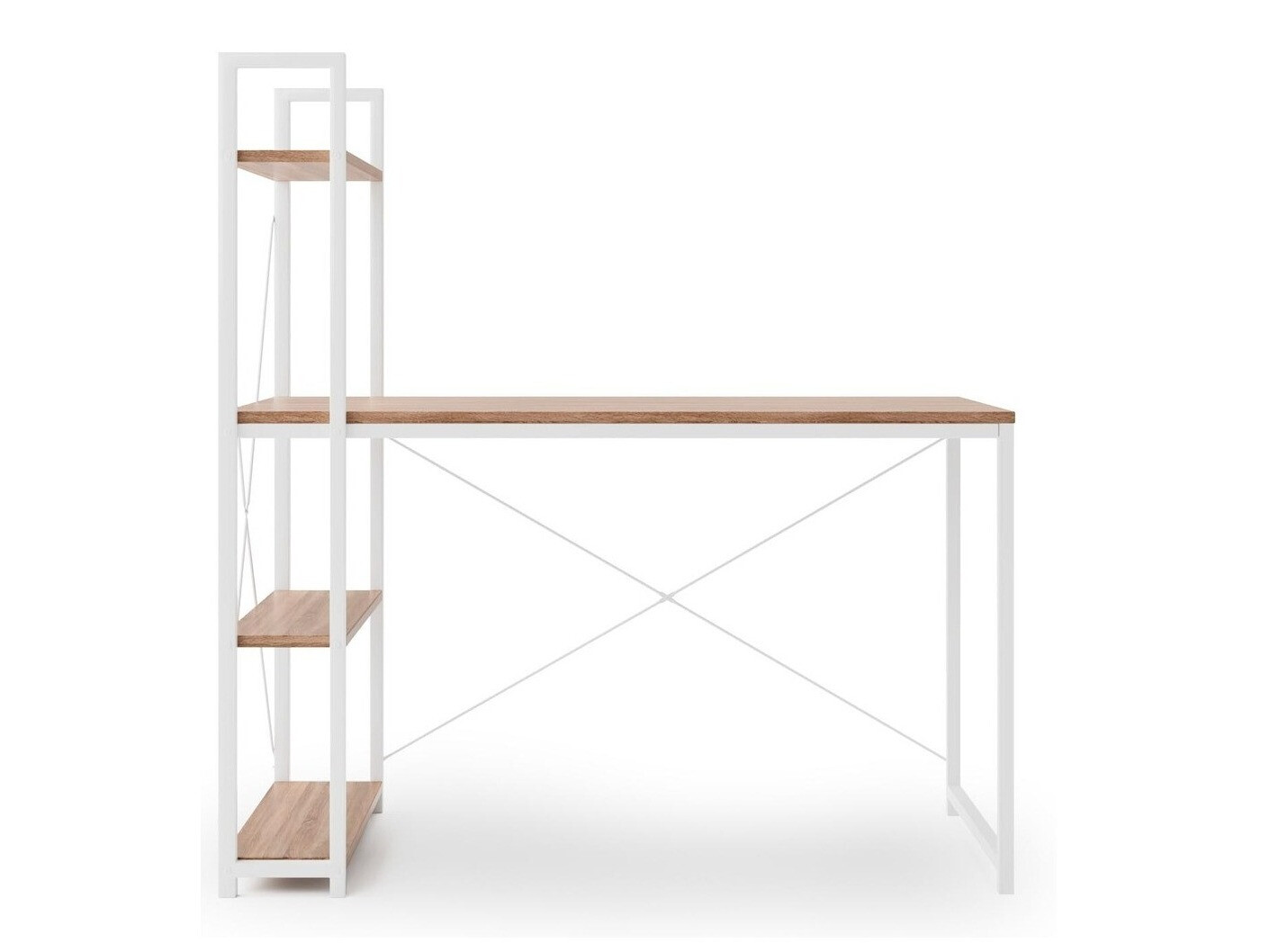 Bureau Houston 1888 (Sonoma eik + Wit)