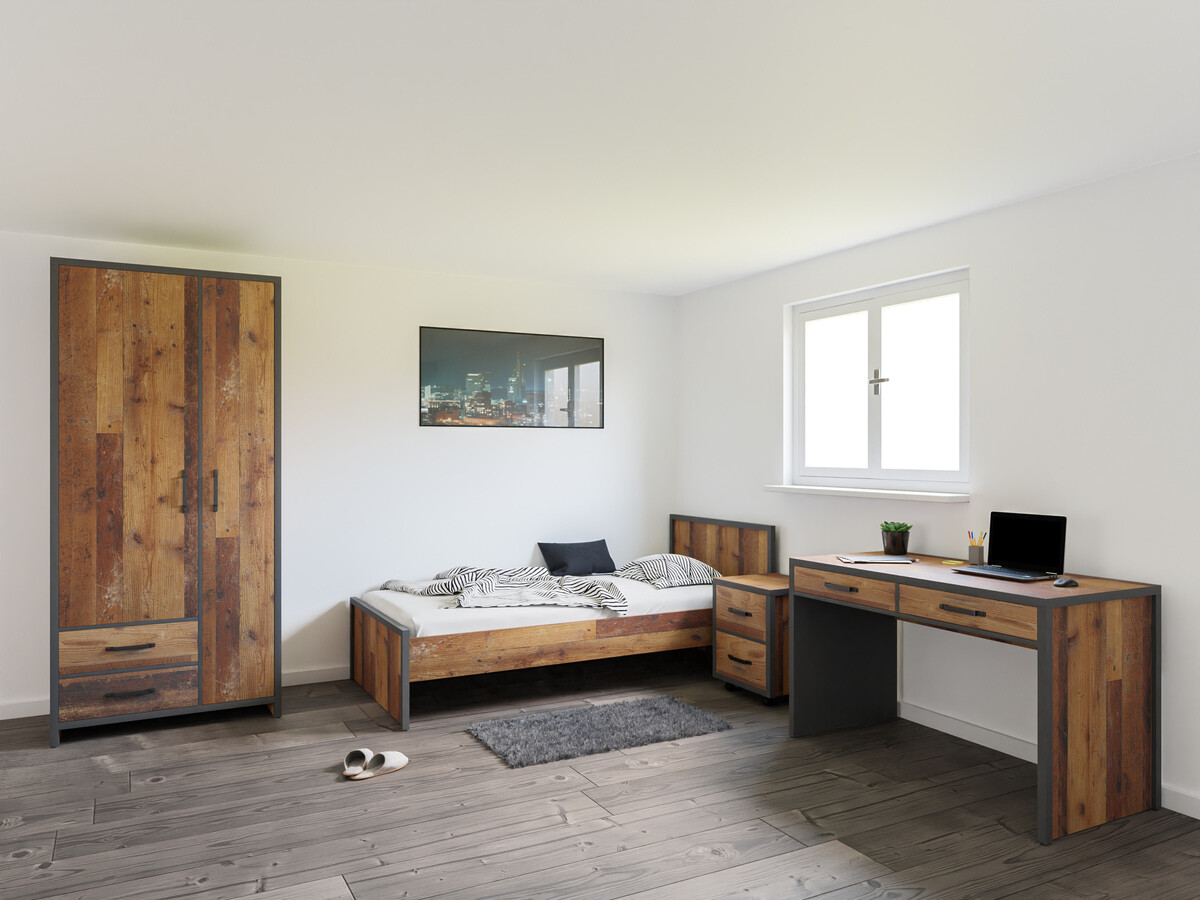 Meubelset Belsera 111 (Bruin + Matera grijs)