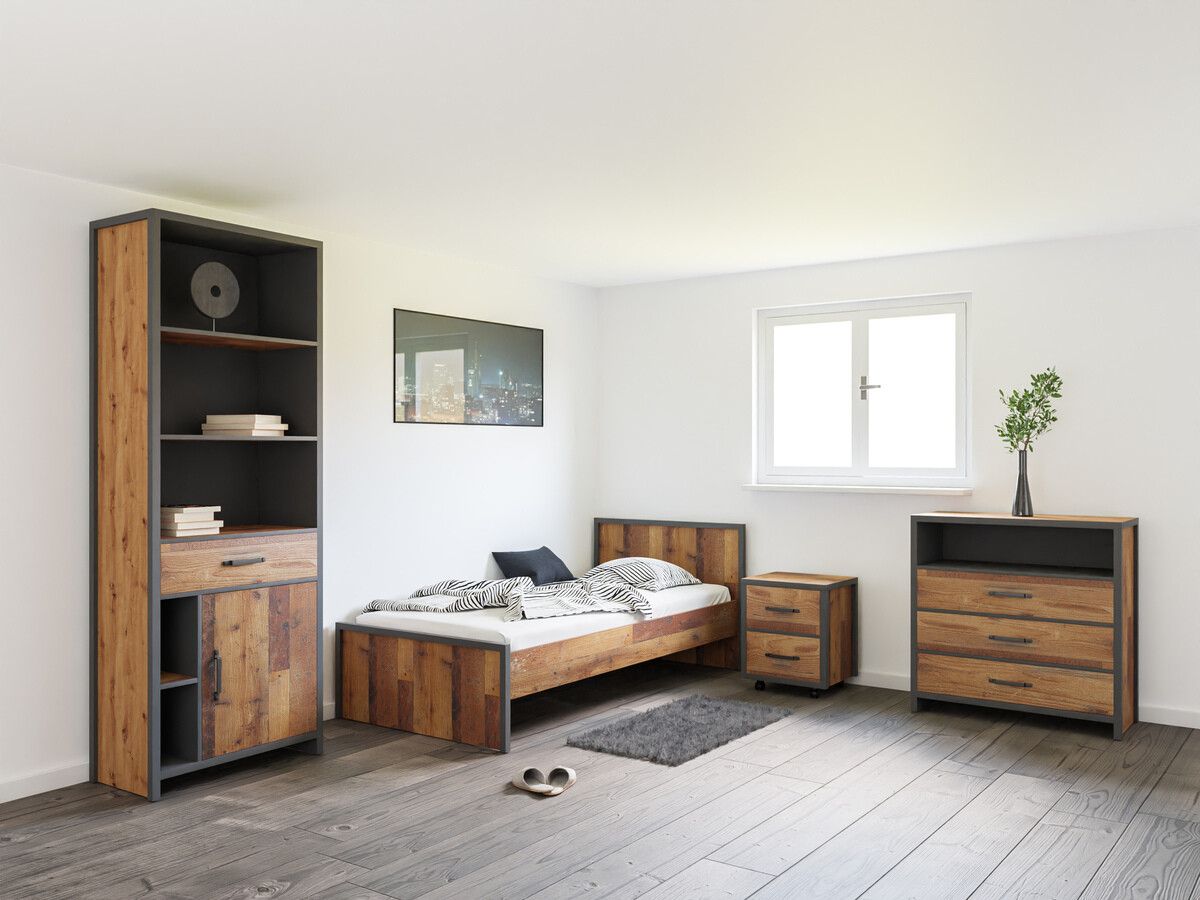 Meubelset Belsera 112 (Bruin + Matera grijs)