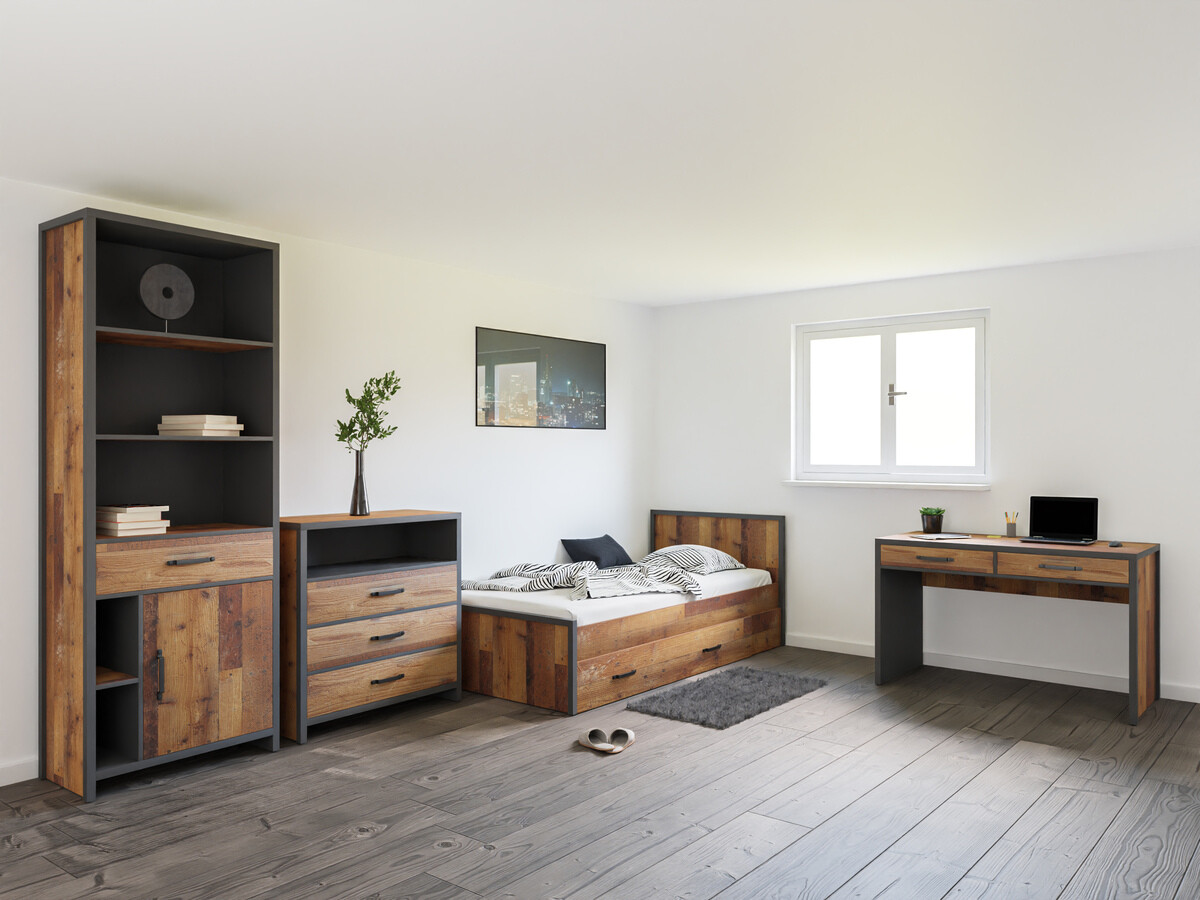 Meubelset Belsera 113 (Bruin + Matera grijs)