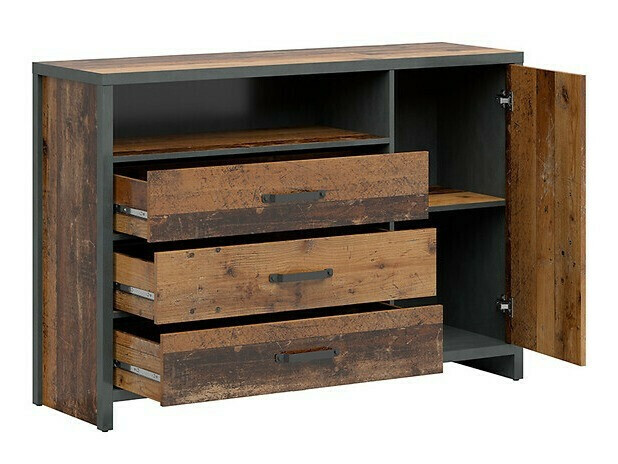 Thuiskantoorset Belsera 115 (Bruin + Matera grijs)